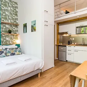  Apartamento Superbe Studio Cosy Metro Jeanne D'arc Francia